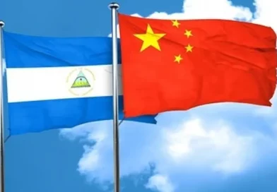 nicaragua, china, gobierno de nicaragua, mensaje, banderas, bandera de nicaragua, bandera de china,