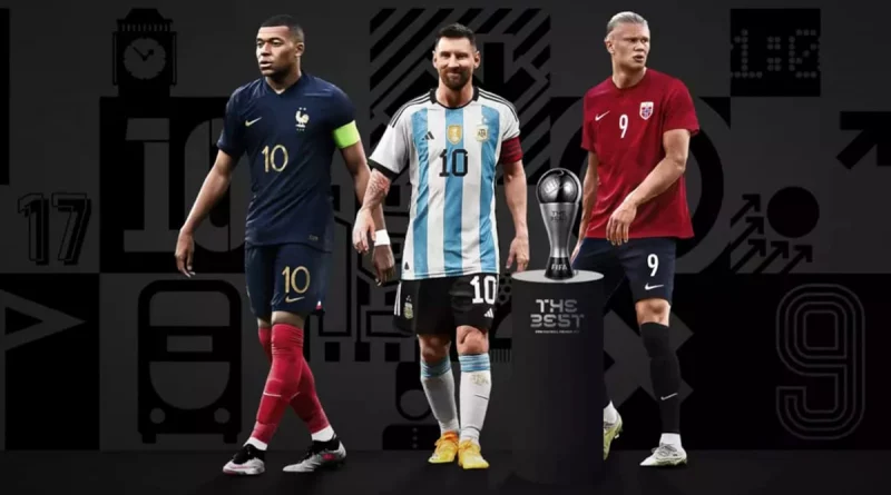 messi, deportes, premio the best, haaland, mbappe,