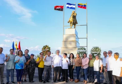 nicaragua. simon bolivar, nicragua, managua, aniversario, paso a la inmortalidad, libertador, simon, bolivar,