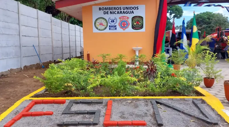 nindiri, masaya, estacion de bomberos, bomberos, nicaragua,