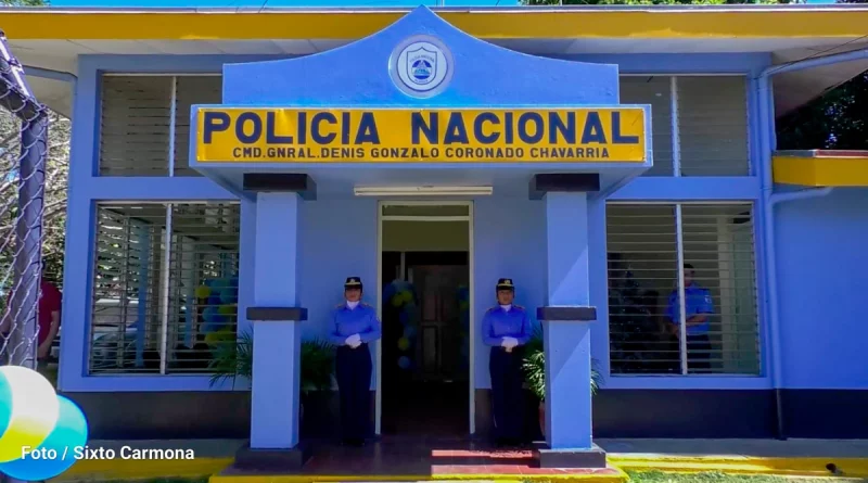 comisaría de la mujer, policia nacional de nicaragua, potosi, rivas