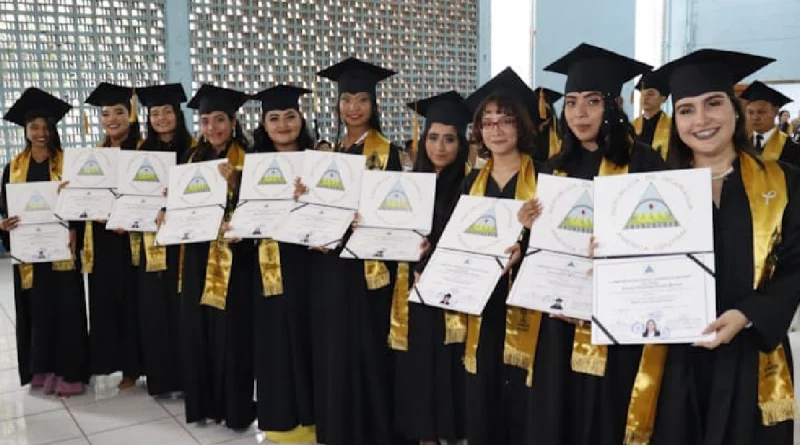 nicaragua, graduados de la escuela alessio blandon, maetsros