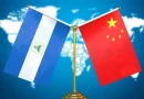 nicaragua, china, banderas, hermandad