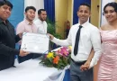 titulo, graduacion, docente, flores, arreglo, mesa, tecnico, pareja, matagalpa,