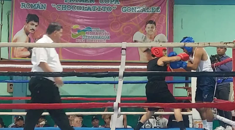 boxeadores, ring de boxeo, managua, deporte, boxeadores, alcaldia de managua, gimnasio roger deshon,