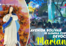 avenida bolivar, nicaragua, diciembre, altares de la avenida bolivar