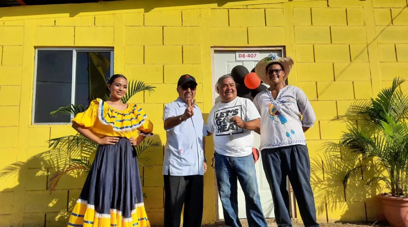 viviendas dignas, programa bismarck martinez, managua, gobierno sandinista, nicaragua