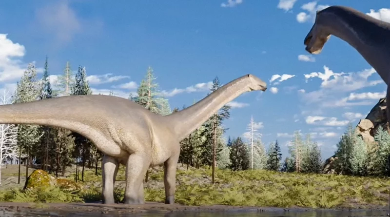 nueva especie de dinosaurio, herbivoro, cuello largo, argentina