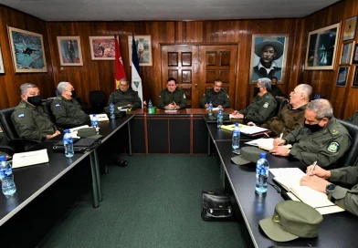 nicaragua, ejercito, jefes de unidades y direcciones de la capital, managua