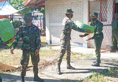 nicaragua, ejercito de nicaragua, paquetes escolares,