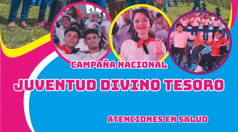 campaña nacional juventud divino tesoro, atención en salud, managua, nicaragua, minsa