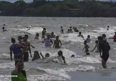 playa, turistas, san jorge, nicaragua, rivas, año nuevo,
