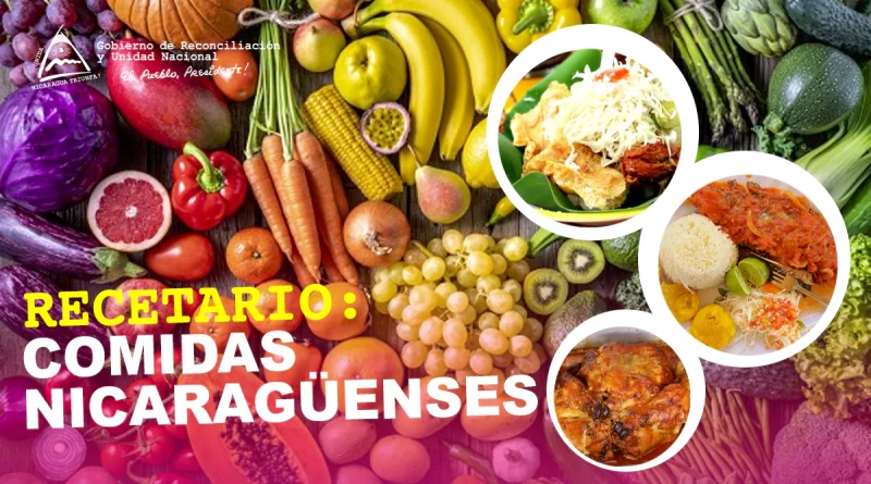 recetario comidas nicaraguense, inatec, managua, nicaragua