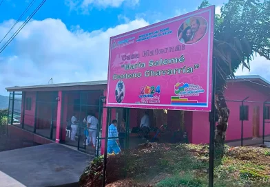 nicaragua, casa materna, santo domingo, chontales, inauguracion,