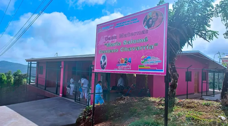 nicaragua, casa materna, santo domingo, chontales, inauguracion,