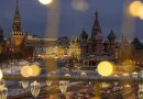 rusia, economía, luces, plaza, autos, nieve, personas, edificios, infraestructura,