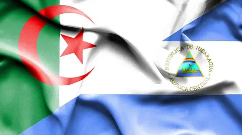 banderas, argelia, nicaragua, embajada de argelia, embajada de nicaragua, delegacion,