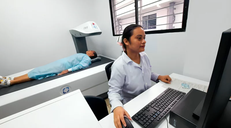 densitómetro óseo, centro de adultos mayores, minsa, managua, nicaragua, hospital aleman nicaraguense.