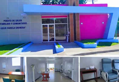 puesto de salud, esquipulas, Managua, MINSA, Julio Varela Granera, inaguración, nuevo puesto de salud,
