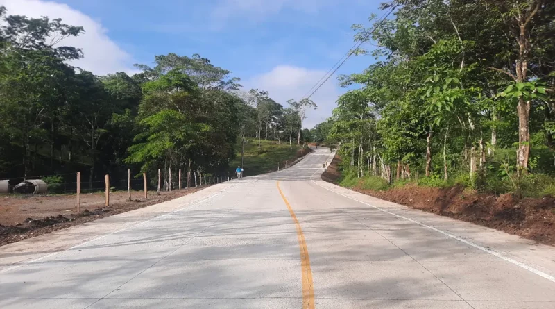 inauguracion, tramo, carretera, nicaragua, rio san juan, mti, ministerio de transporte, nicaragua,