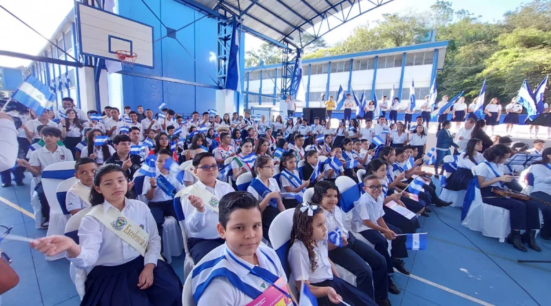 nicaragua, policia nacional, inicio de ciclo escolar 2024, ,matagalpa