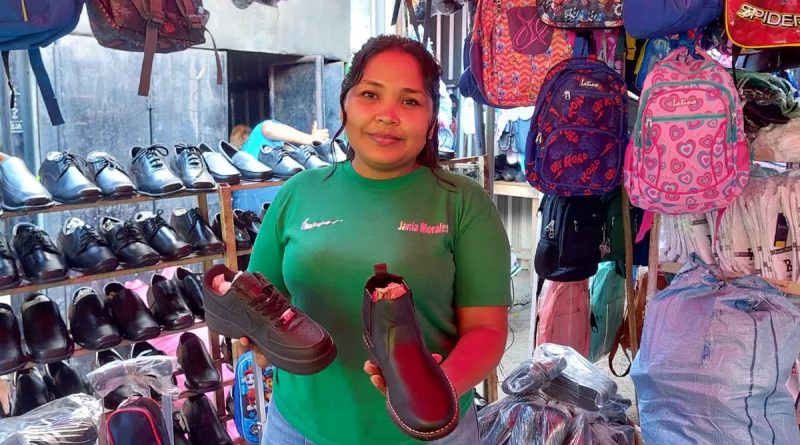 comerciantes, mercados, managua, utiles escolares, nicaragua