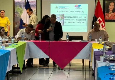 sesión de trabajo, Minsterios del Trabajo, salario minimo 2024,