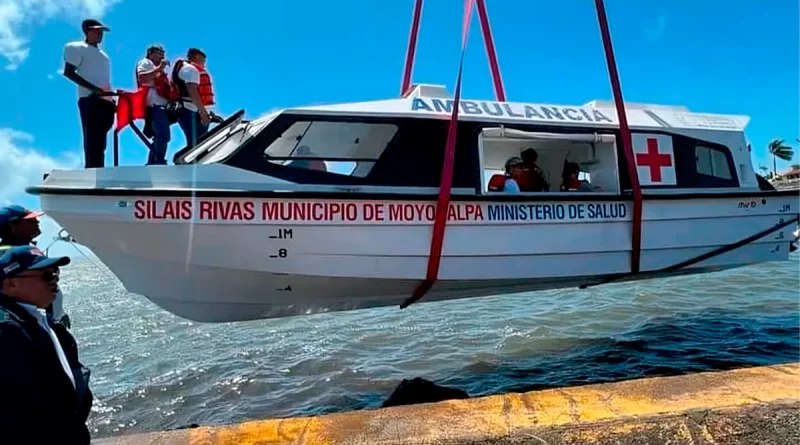 ambulancia acuatica, minsa, salud, rt en español, nicaragua