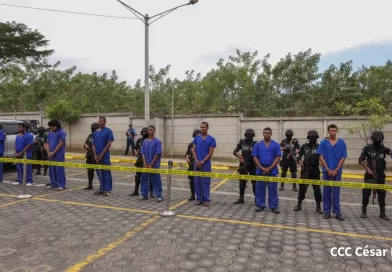 noticias, nicaragua, policia de nicaragua, delincuentes capturados,
