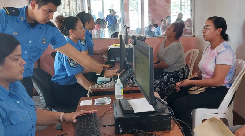 nicaragua, sistema penitencial, tramites en linea