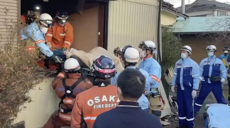 terremoto, asciende, cifra, número de muertos, japón, labores de rescate, tragedia, personas desaparecidas,