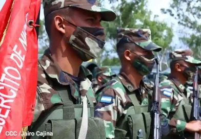 ejercicios de tiros, matagalpa, nicaragua, ejercito de nicaragua