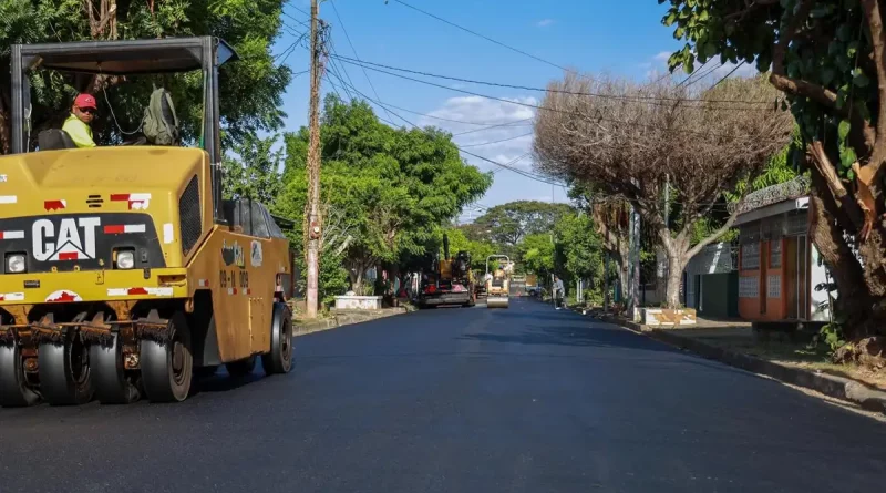 las brisas, managua, alcladia de managua, nicaragua, calles, nuevas calles,