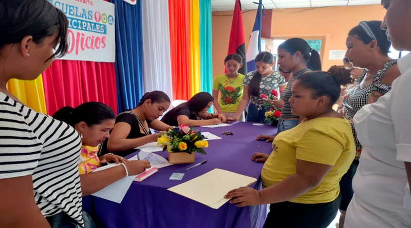 escuela de oficio, inatec, educación técnica, nicaragua