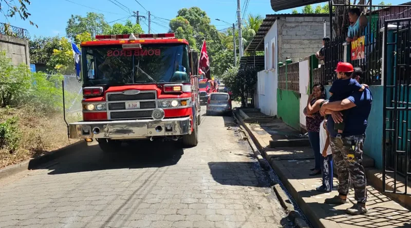 bomberos, Nicaragua, nueva estación, medidas preventivas, Ticuantepe, fortalecen, inspección, sistema eléctrico, gas licuado,