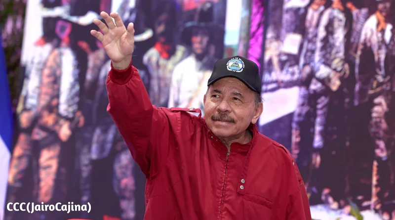 nicaragua, comandante daniel ortega, general sandino, acto de conmemoracion,