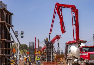 obra, construcción, pista Juan Pablo II, avance, tramo IV, Managua, alcaldía de Managua, carretera,