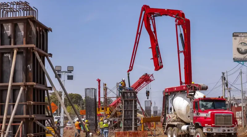 obra, construcción, pista Juan Pablo II, avance, tramo IV, Managua, alcaldía de Managua, carretera,