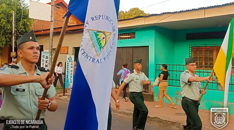 acto, conmemoración, aniversario, paso a la inmortalidad, héroe nacional, Rubén Darío, Ejército de Nicaragua, León,