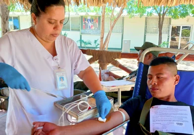donacion de sangre, ejercito de nicaragua, managua, nicaragua