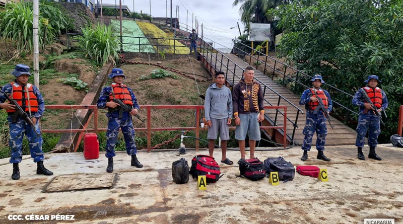 nicaragua, ejercito de nicaragua, caribe sur, embarcacion, marihuana,