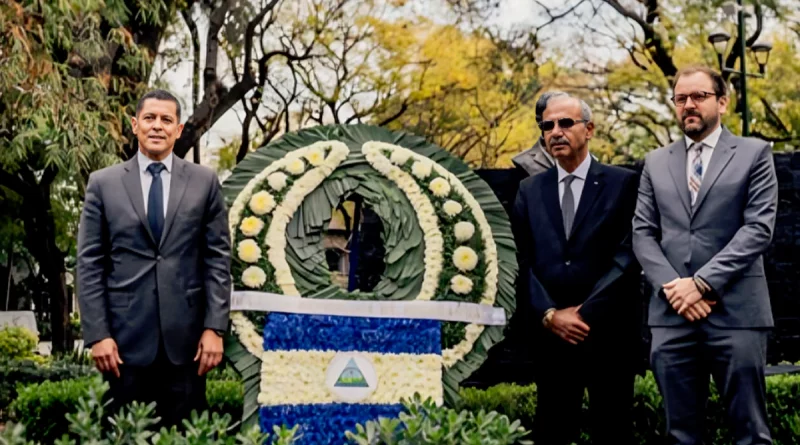 homenaje a ruben dario, embajadas, ruben dario, mexico, nicaragua