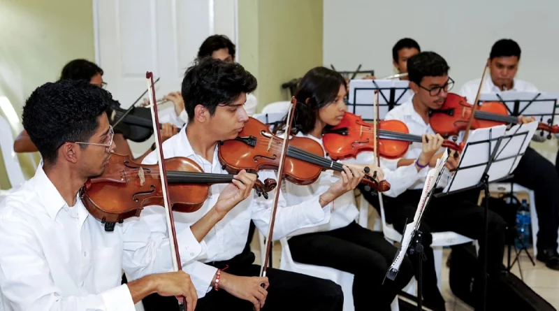 coro estudiantil, mined, managua, teatro nacional ruben dario