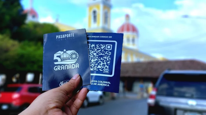 500 años, granada, intur, nicaragua, pasaporte turístico.
