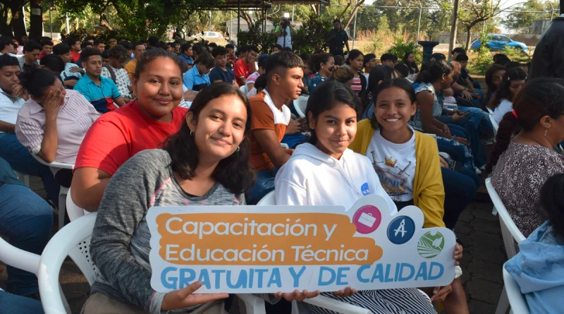 año lectivo 2024, inatec, educación técnica, chinandega, nicaragua