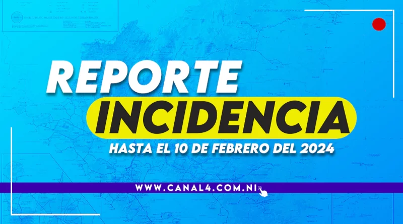 reporte incidencia, ineter, nicaragua, accidentes, incendios, managua