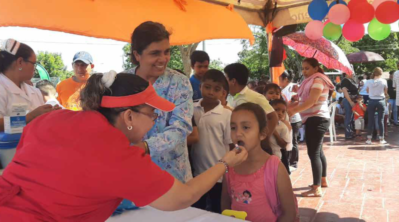 feria nacional, salud, niños, nicaragua, nutricional