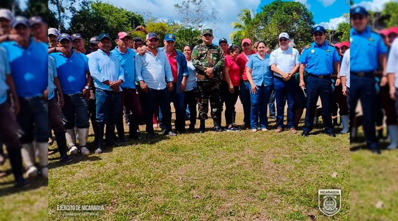 nicaragua, ejercito de nicaragua, destacamento militar sur, reunion
