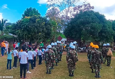 nicaragua, destacamento militar sur. plan insterinstitucional