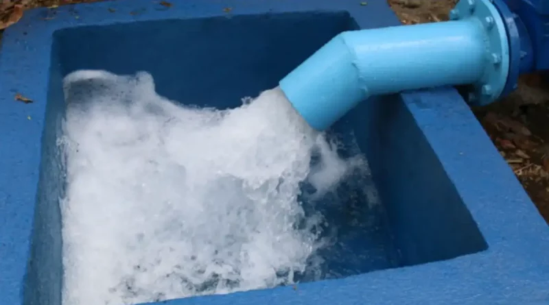 pozo de agua, agua potable, carretera a Masaya, inauguración, kilometro 8, proyecto hídrico, Managua, ENACAL,